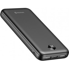 Swissten , Powerbank, WORX, Li-Pol, 5/9/12V, do �adowania telefon�w i innych urz�dze�, 22013949, 10000mAh, czarna