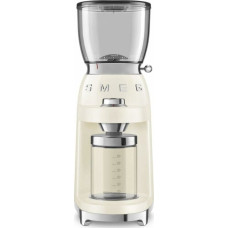 Smeg Młynek do kawy Smeg Młynek Elektryczny Smeg CGF11CREU Przezroczysty Krem 150 W 350 g