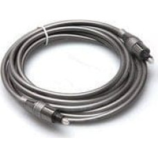 Hosa Technology OPM-305 fibre optic cable 1.5 m Silver