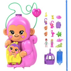 Mattel „Polly Pocket“ beždžionėlės pramogų rinkinys