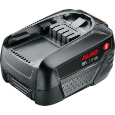 Al-Ko 113895, Battery, Lithium-Ion (Li-Ion), 5 Ah, 18 V, AL KO, Black