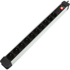 Brennenstuhl 10-WAY POWER STRIP WITH SURGE