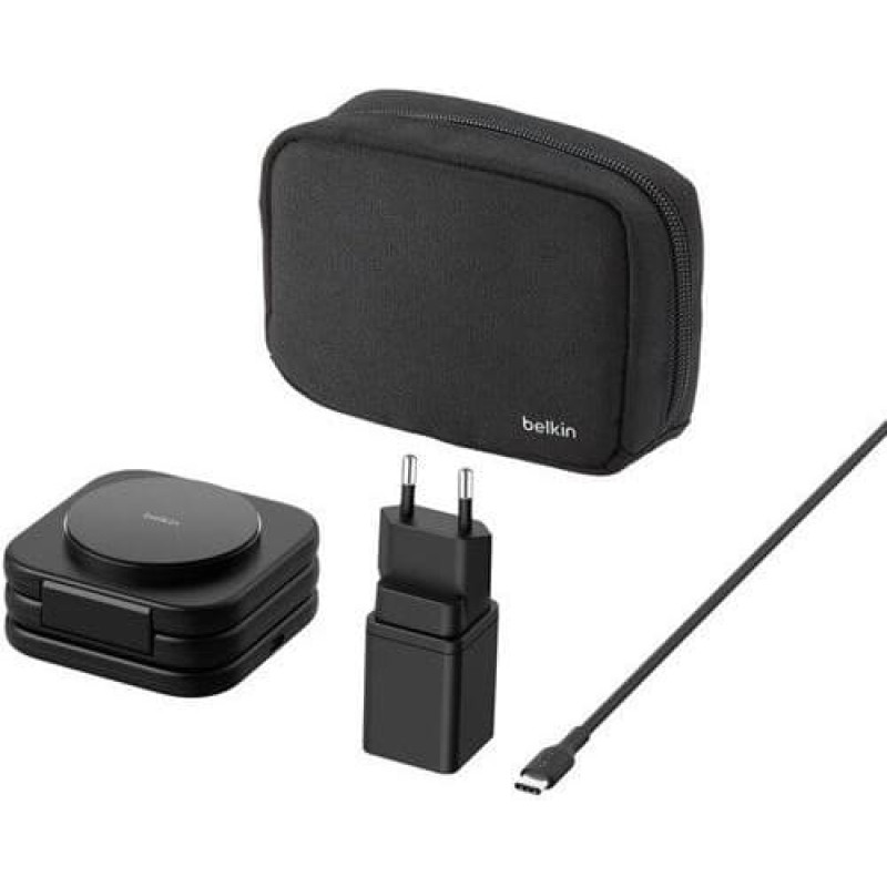 Belkin Boost Charge PRO Qi2 3in1 magn.einkl.Reiseladeg.WIZ024vfBK