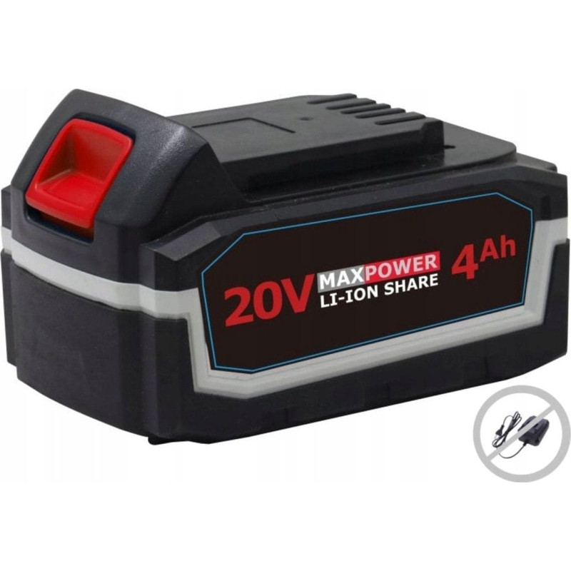 Sthor Akumulator 20V MAX POWER LI-ION Share 20V 4Ah liczba baterii: 1szt.