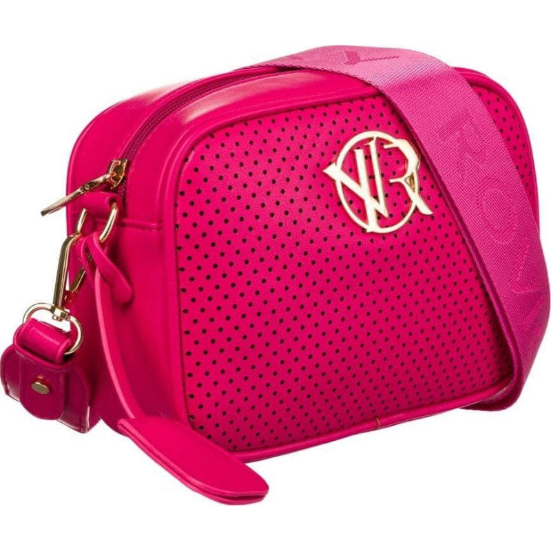 Rovicky Torba Rovicky Listonoszka ze skóry ekologicznej z ażurowym panelem - Rovicky NoSize