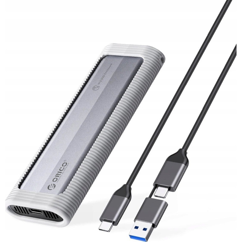 Orico Kieszeń dyskowa M.2 NGFF USB-C 5Gbps - szara