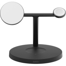Belkin Stacja do ładowania bezprzewodowego na iPhone, Apple Watch, AirPods, Qi2 15W, czarna