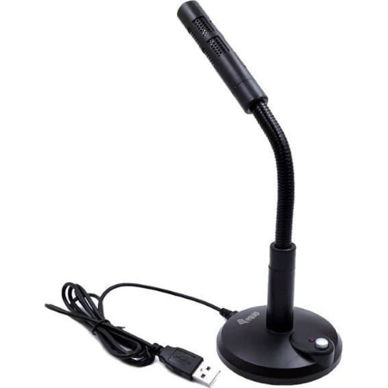 Equip Tischmikrofon+Einstellbarer Winkel mit USB Anschluss