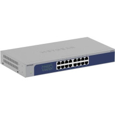 Netgear GS516 - V3 - Switch - unmanaged - 16 x 10/100/1000 - Desktop, an Rack montierbar