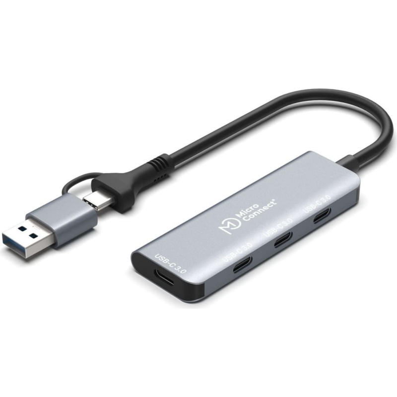 Microconnect USB-C 3.2 Gen 1 4-Port hub