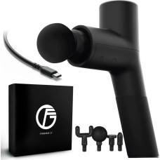 Extralink Massage Gymgun Fit 2.0 Lite | Pistolet Do Masażu | 4 Głowice, 6 Trybów