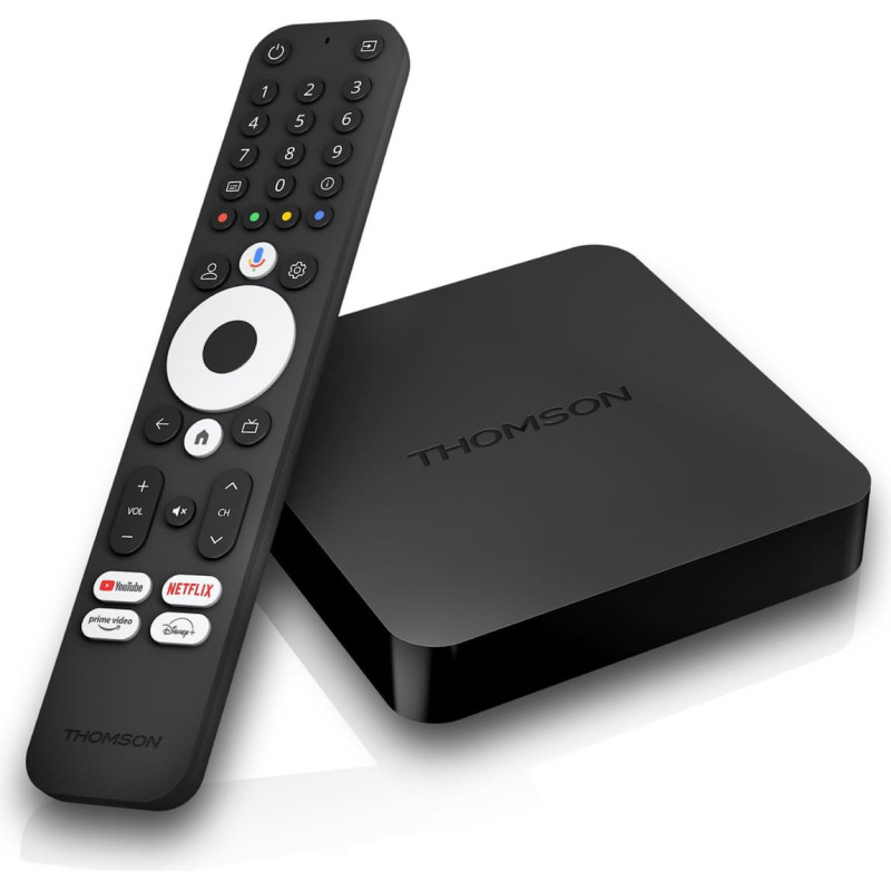 Thomson 240G zestaw Smart TV Czarny 4K Ultra HD 8 GB Wi-Fi Przewodowa sieć LAN