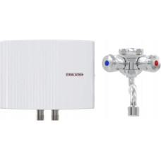Stiebel Eltron EIL 3 Trend + OT - Mini przepł. bezciśnieniowy hydraulicznie sterowany ogrzewacz wody z armaturą. Montaż nad umywalką; 3,5 kW.