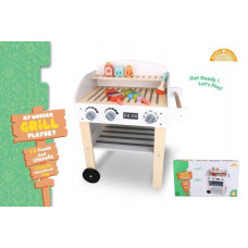 Icom Drewniany grill z akcesoriami YWDDH135 11282