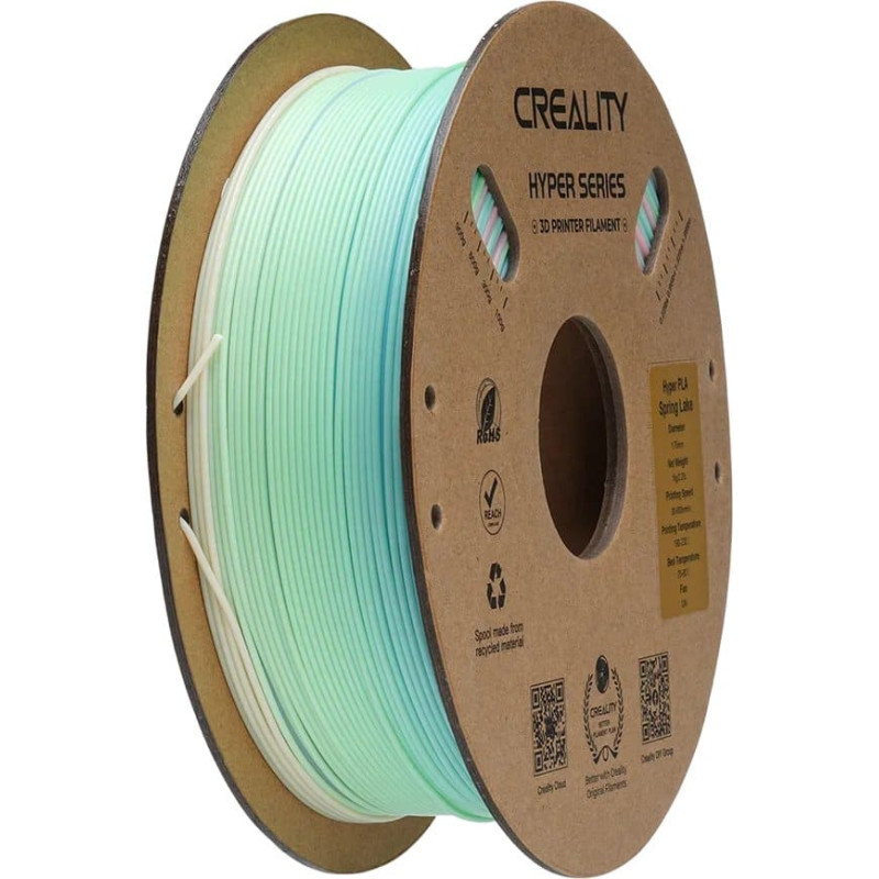 Creality Filament Creality Hyper Rainbow PLA, 1kg, 1.75mm, Spring Lake (3301010424)