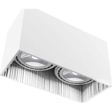 Nowodvorski Lampa sufitowa Nowodvorski Plafon Nowodvorski Groove 9383 lampa sufitowa oprawa spot 2X75W GU10 ES111 biały