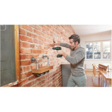Bosch powertools Bosch cordless combi drill UniversalImpact 18V + SystemBox (green/Kolor: CZARNY, Li-ion battery 1.5Ah + 2.5Ah, case + 210-piece accessories, POWER FOR ALL ALLIANCE)
