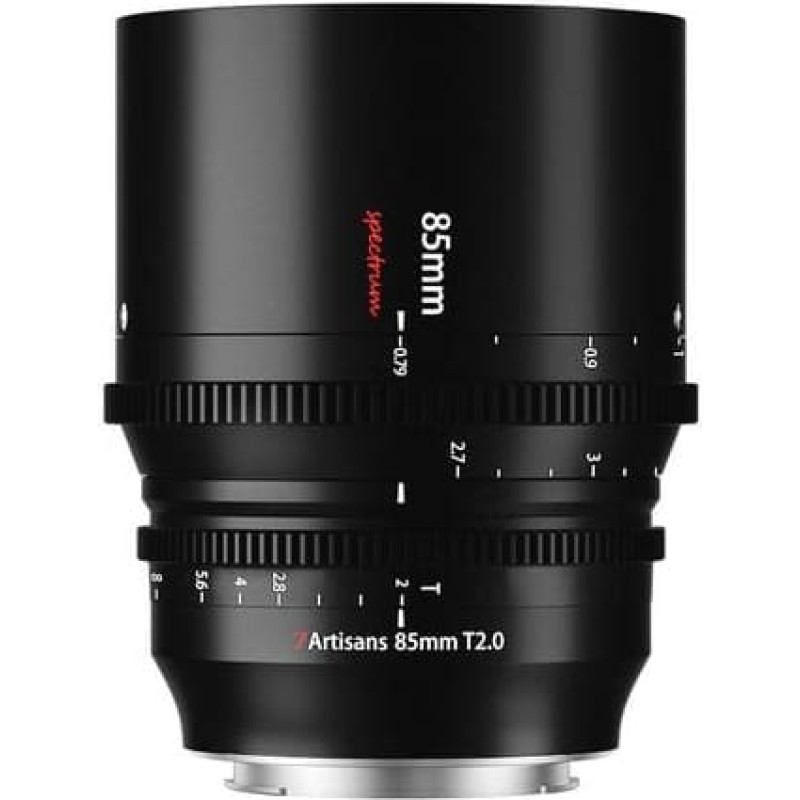 7Artisans SPECTRUM 85mm T2.0 Sony E