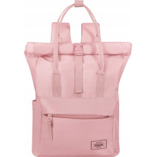 American Tourister Urban Groove Pastels Roll Top Backpack Pastel Pink