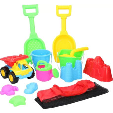 Eddy Toys ZESTAW DLA DZIECI PLAŻOWY13 ELEMENTÓW
