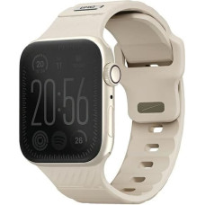 Uniq pasek Stride Apple Watch Series1/2/3/4/5/6/7/8/9/SE/SE2 38/40/41mm FKM Rubber Strap khaki/pale khaki