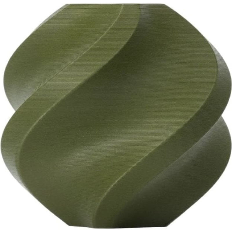 Bambulab Filament Bambu Lab PLA Matte 1,75mm 1kg - w zestawie z wielorazową szpulą - Dark Green}