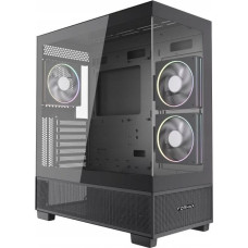 Gembird obudowa gamingowa Fornax X550 2xUSB 3.0+ typ C 9x FAN PWM+ARGB