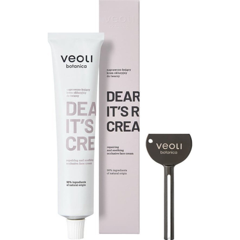 Veoli Botanica Dear Skin It's Rich Cream Krem do twarzy okluzyjny, naprawczo-kojący, 75 ml