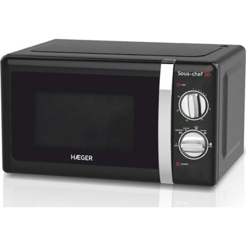 Haeger Kuchenka mikrofalowa Haeger Mikrofalówka Haeger Sous-chef 20 20 L Czarny 700 W (20 L) 700W