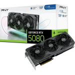 PNY Karta graficzna PNY GeForce RTX 5080 Overclocked 16GB GDDR7 DLSS4 (VCG508016TFXPB1-O)