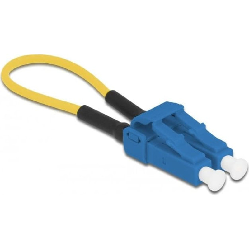 Delock LWL Loopback Adapter LC / UPC Singlemode blau