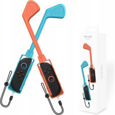 JYS 2x Kij Do Golfa Golf Joy-con Nintendo Switch 2 / Nsw 2 / Niebieski I Pomarańczowy / Jys-ns2265