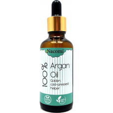 Nacomi Rafinowany Natural 100% Olej Arganowy Przeciwzmarszczkowy Antycellulitowy Nawilżający 50ml
