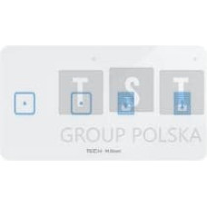 Tech Sterowniki Przewodowy dwupolowy włącznik światła i rolet czarny WSZ-22MP Tech Sterowniki