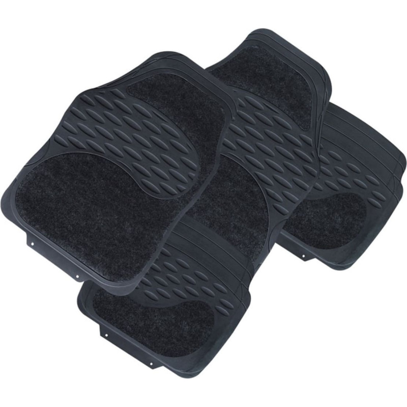 Tompar PVC CAR CARPETS (4 PIECES)
