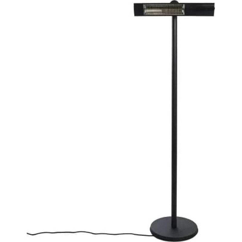 Falk HORTUS Terrassevarmer gulvmodel 500/1000/1500W remote RGT sort (211-410)