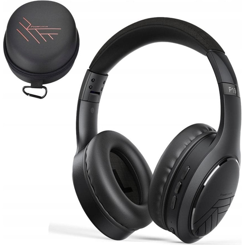 Powerlocus Słuchawki PowerLocus Bluetooth P19 Black