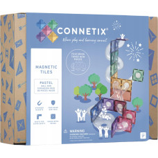 Noname CONNETIX Pastel Ball Run Expansion Pack 80 el klocki magnetyczne 3+