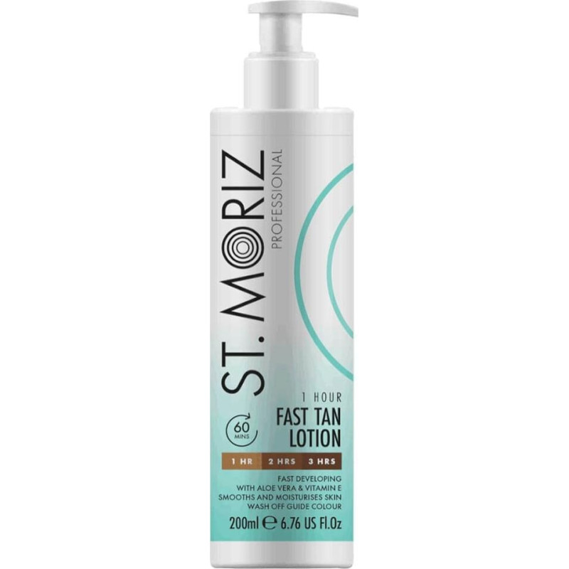St.moriz Professional 1 Hour Fast Tan Lotion balsam samoopalający do ciała i twarzy 200ml
