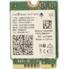 Lenovo Wi-Fi 6E Wireless LAN adapter with AX211 chipset