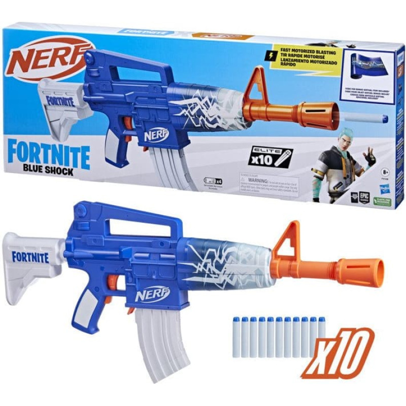 Hasbro NER FORTNITE BLUE SHOCK