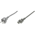 Digitus Kabel zasilający Digitus AK-440103-018-S Szary 1.80 m