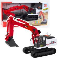 Leantoys Koparka Gąsienicowa Ruchoma Łyżka Obrotowa Kabina 360° 1:14