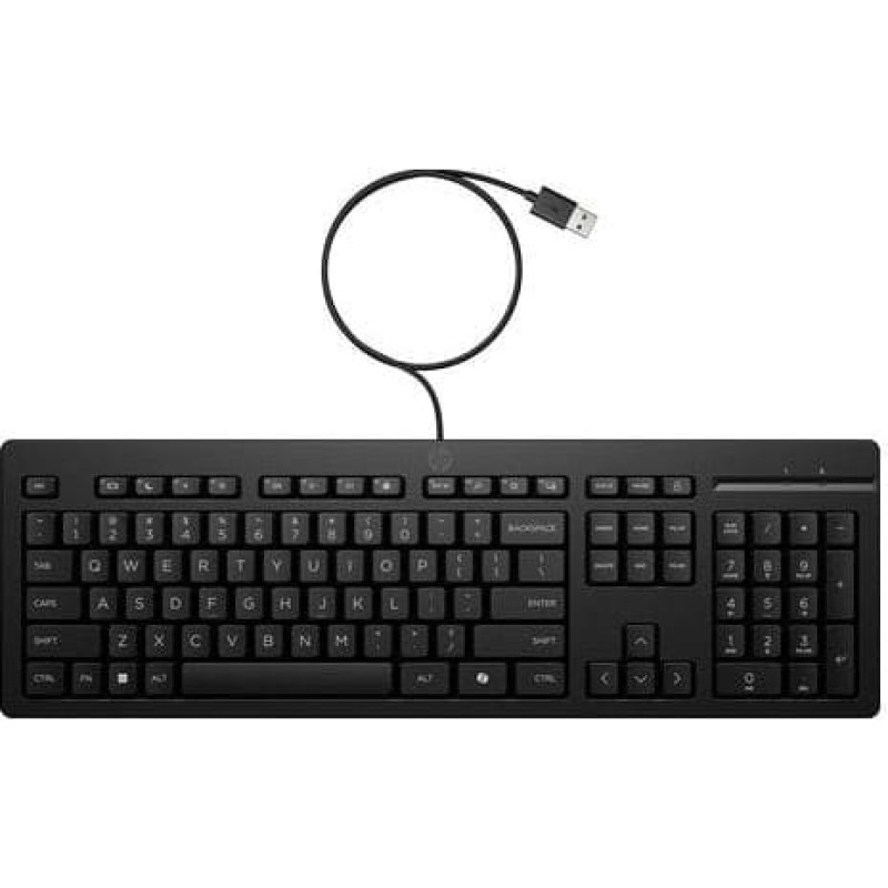 HP inc. Klawiatura 125 G2 USB przewodowa AY2Y7AA#ABB
