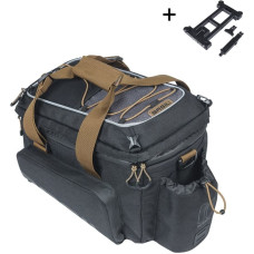 Basil Torba na bagażnik BASIL MILES TRUNKBAG XL PRO MIK 9-36L, MIK System 2.0 (ready to go, 100% wodoodporna black slate (NEW 2025)
