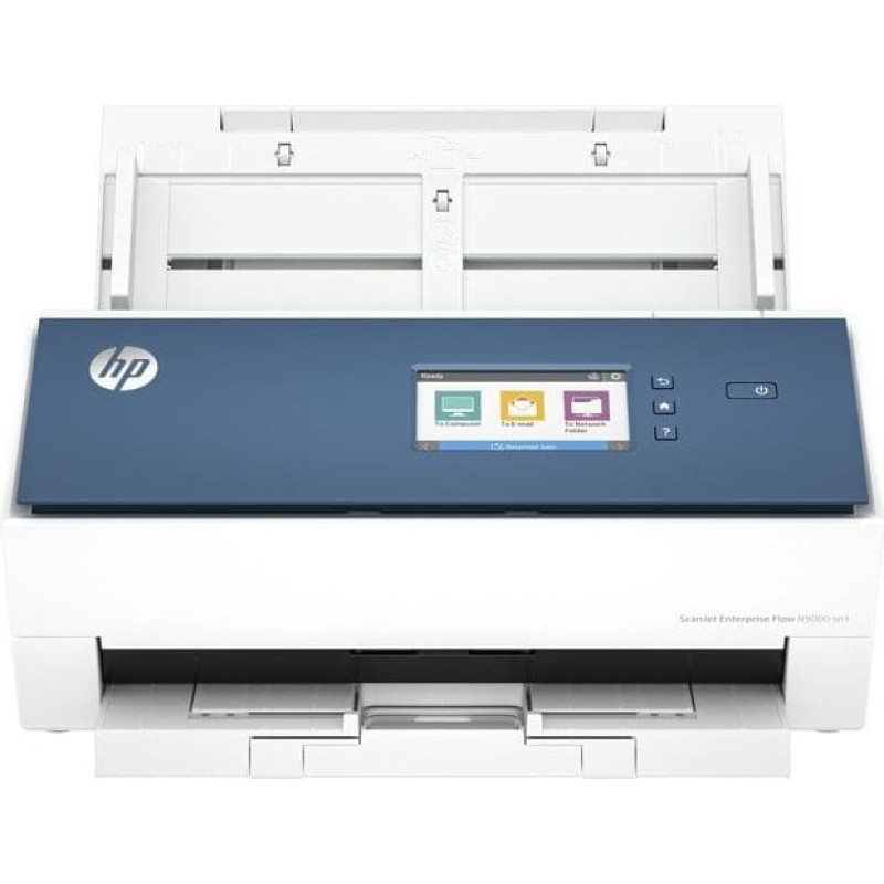 HP ScanJet Enterprise Flow N9000 sn1 - Dokumentenscanner - CMOS / CIS - Duplex - A3/Ledger - 600 dpi x 600 dpi - bis zu 80 Seiten/Min. (einfarbig) / bis zu 80 Seiten/Min. (Farbe) - automatischer Dokumenteneinzug (100 Blatter) - bis zu 30000 Scanvorga