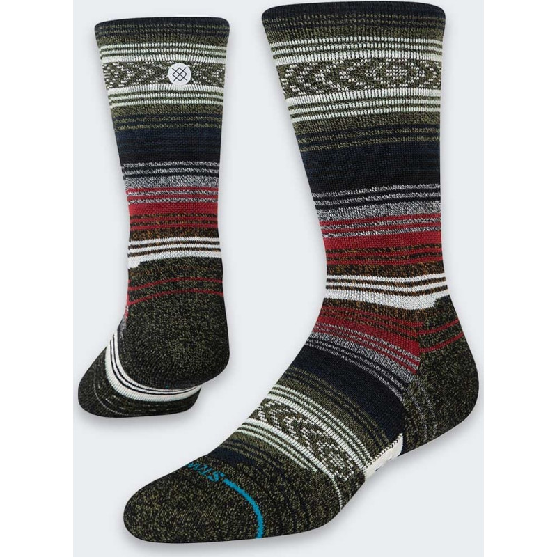 Stance Skarpety Stance Mid Wool Crew 1 para BlackRed