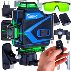 Geko Laser krzyżowy 360° 4D + 2xAKU + walizka + akcesoria (4)