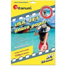 Activejet Papier A4/20K 135g fotograficzny do drukarek EDUKAMP