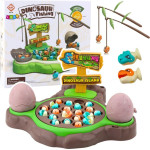 Leantoys Gra Zręcznościowa Łowienie Dinozaurów Wędki Magnetyczne Dźwięki LEAN Toys